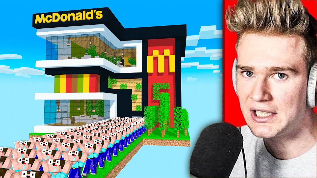 KTO OSTATNI ZOSTANIE w McDonald's = WYGRYWA 🤑🤤 | Minecraft Extreme