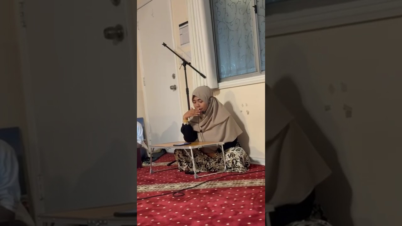 Kajian malam Ramadan ke -13 di masjid MNC, San Bernadino
