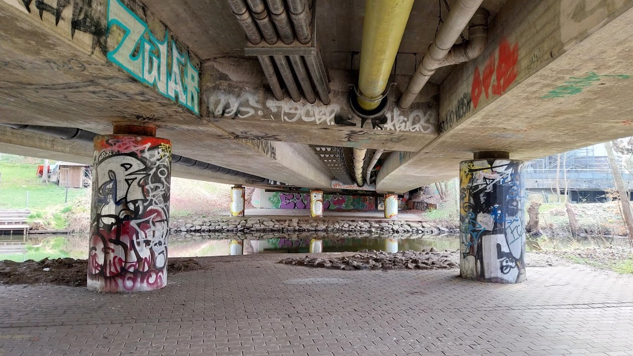 Die Schönheit von Graffiti-Brücken 28 | Bad Oldesloe