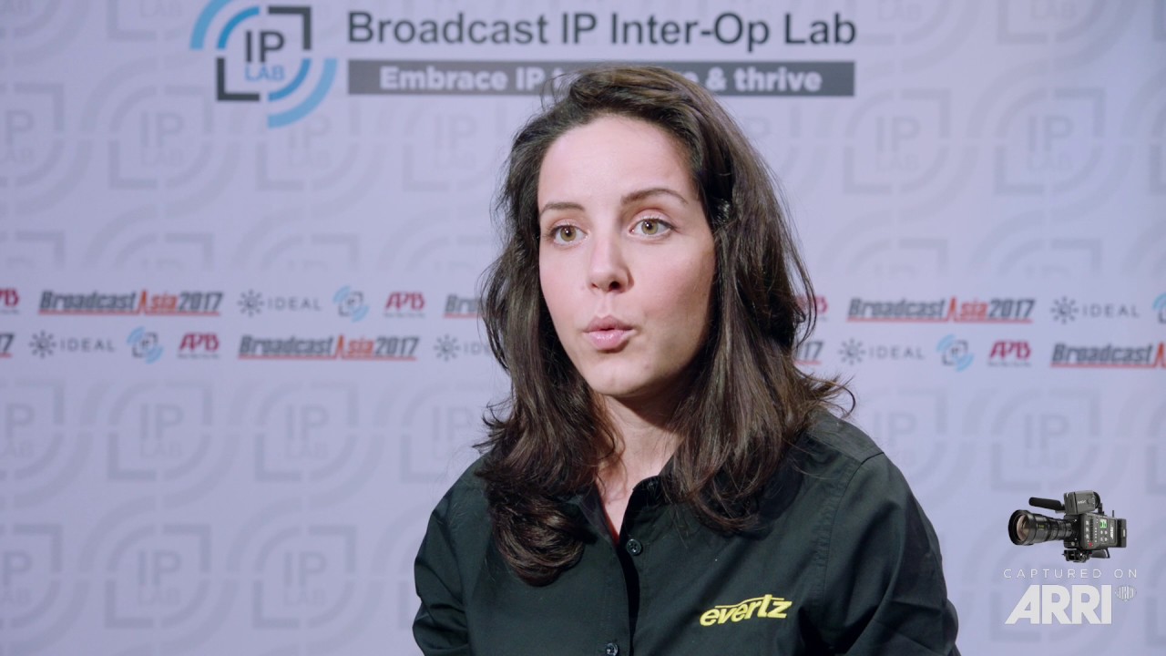 Interview with  Evertz @ #BroadcastAsia2017