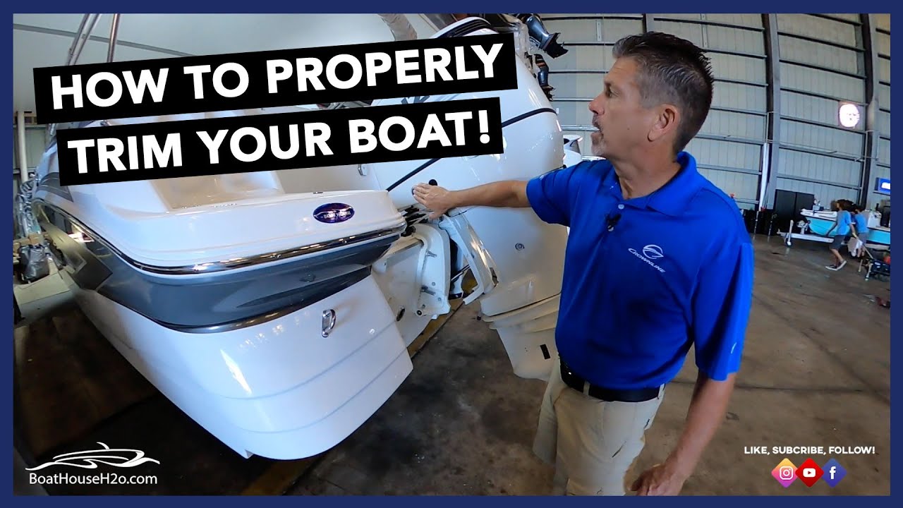 How To Trim Your Boat (Basics Of Boat Trim & Tilt)