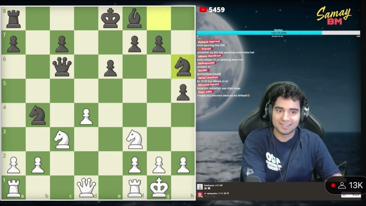 Total gaming Ajju bhai caught cheating in chess against Gamer fleet during Samay Raina stream
