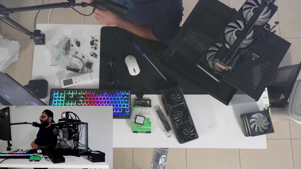 PC Build KurdCast – RTX 5070 12GB + R7 7800x3D