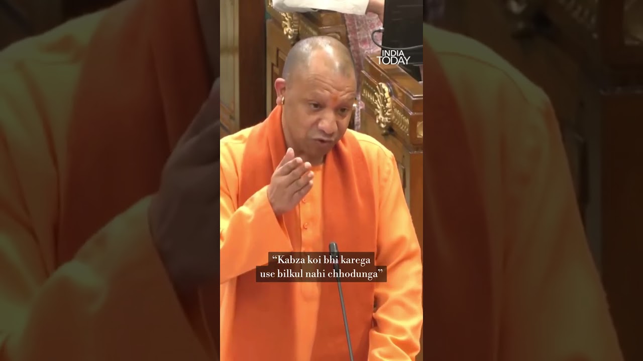 &ldquo;I will not spare them at all,&rdquo; says CM Yogi, vows strict action against illegal possession