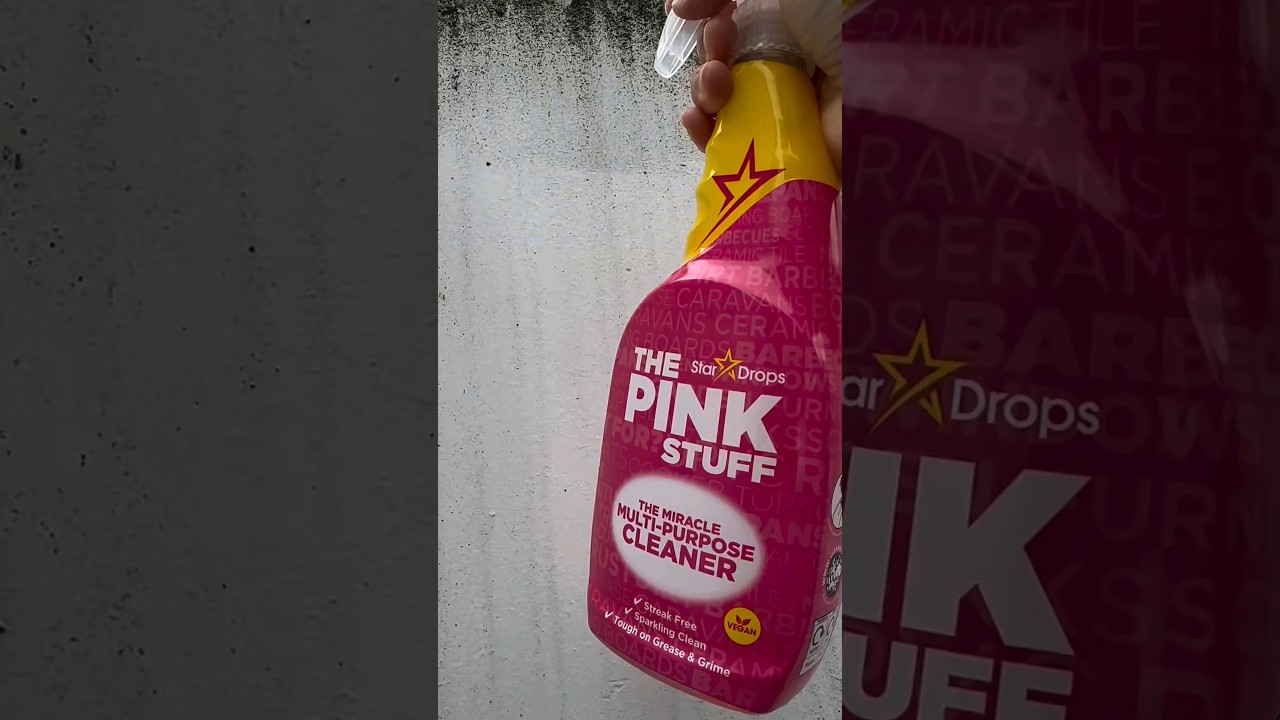 The Pink Stuff Multi Purpose Cleaner #cleantok #moss #multipurpose #cleaning #cleaner