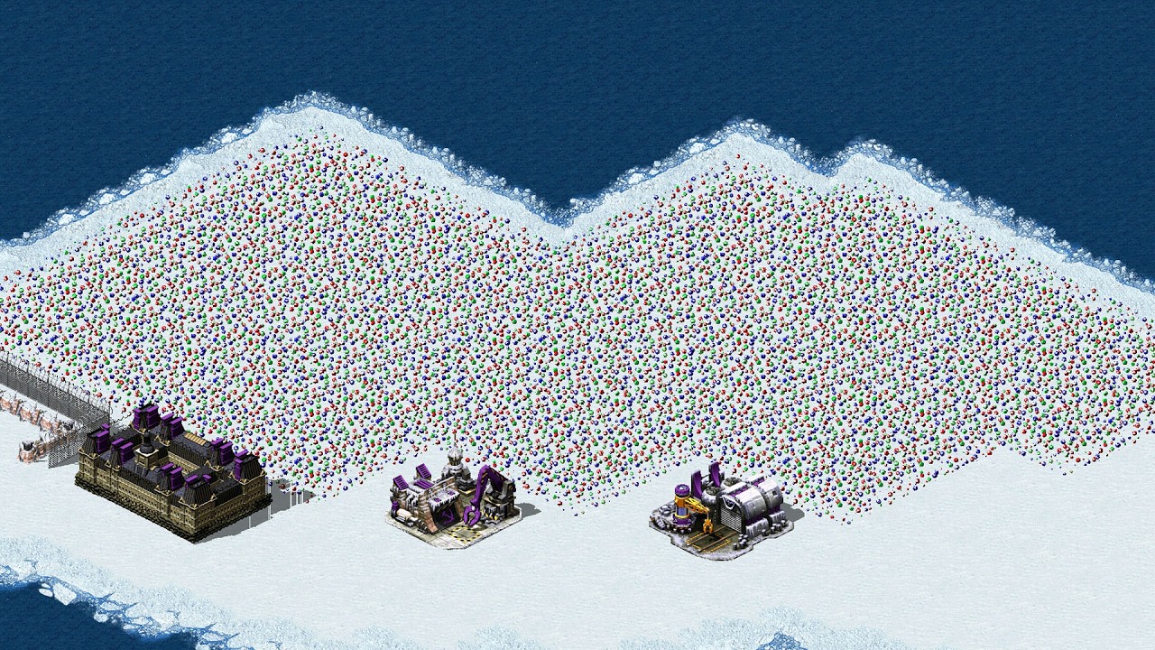 Yuri's Revenge Red Alert 2 Surrounded Snow Ver 2026 Edit by AP Extra Hard AI