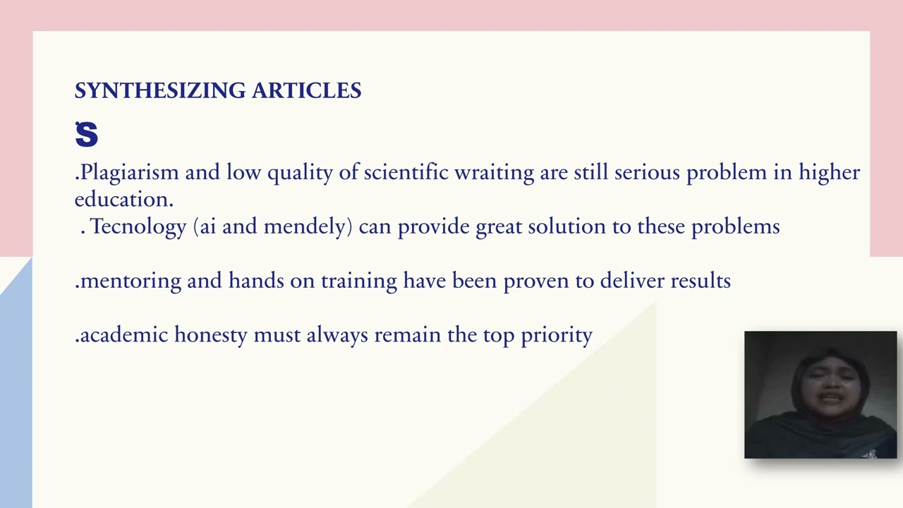 AVOIDING PLAGIARISM FOR UTS