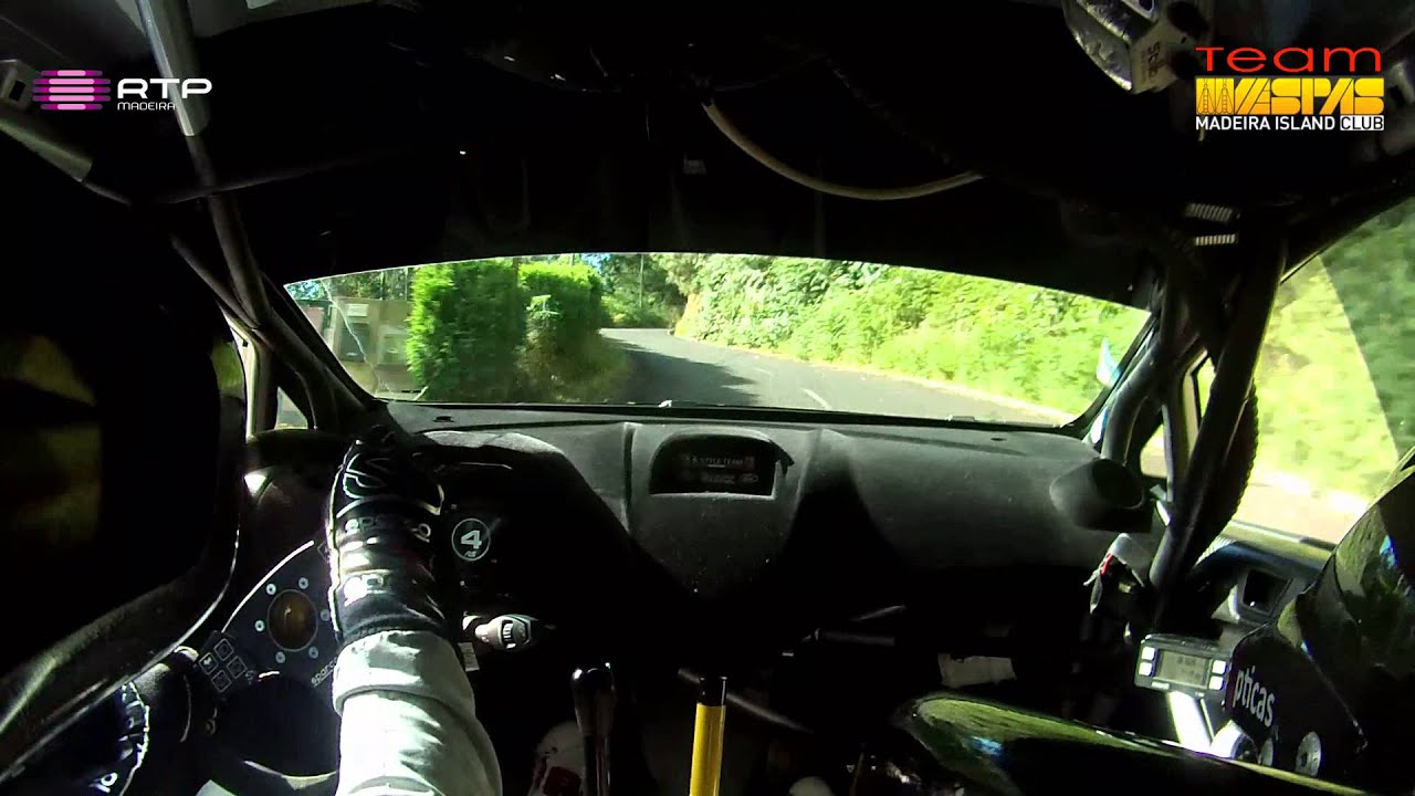 Onboard Bernardo Sousa - Hugo Magalhães Ford Fiesta R5 Pec 9 Rali Vinho Madeira 2014