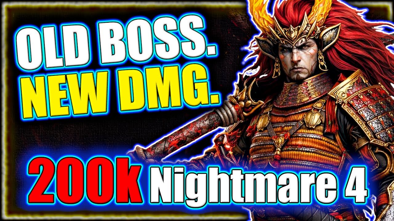 How I hit 200k on Nightmare 4 using THESE Heroes! - Full Walkthrough - Watcher of Realms