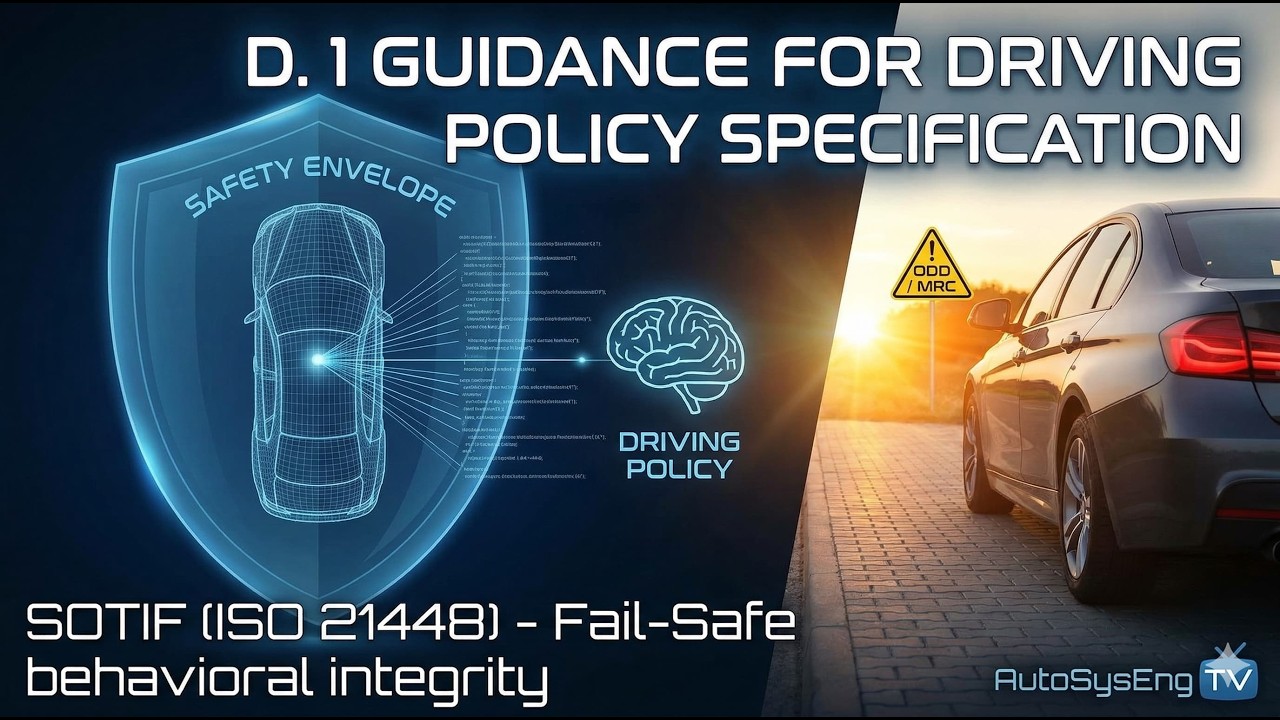 D.1 Guidance for driving policy specification