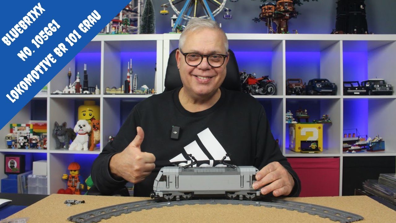 Endlich mal wieder eine Lokomotive von Bluebrixx - No.105661 die BR101 in Grau