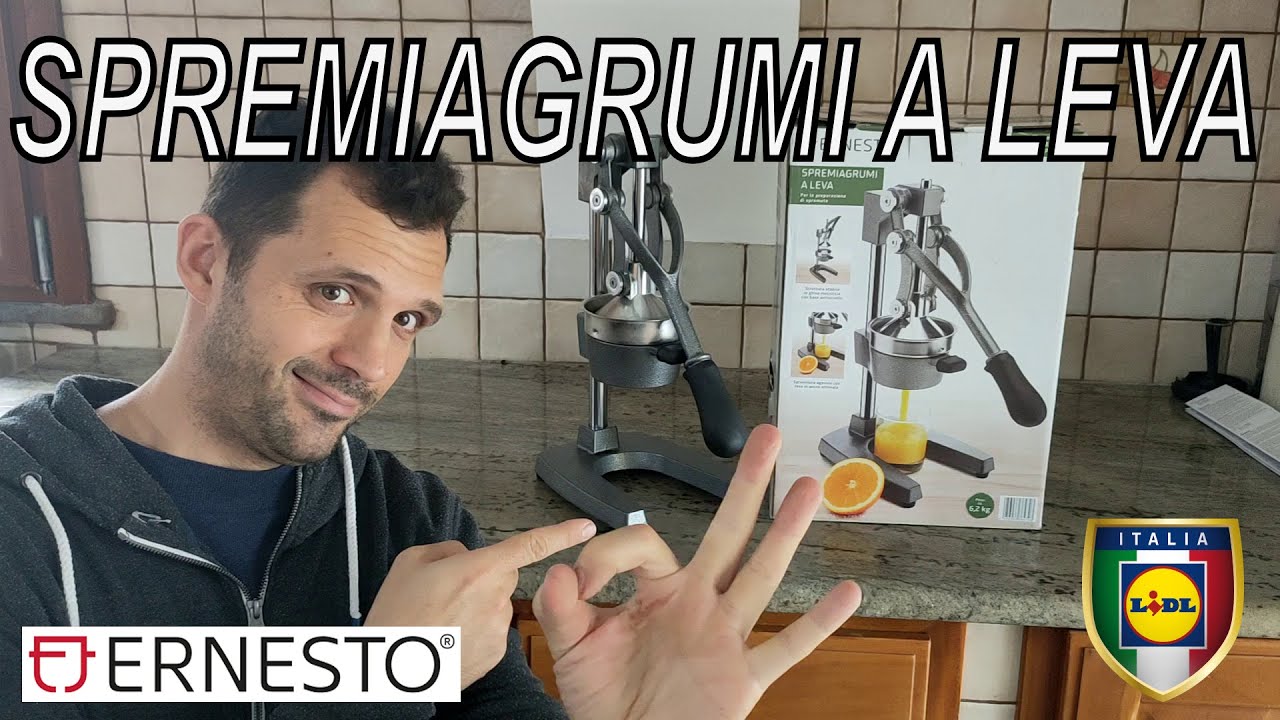 Spremiagrumi a Leva Ernesto by LIDL. Non posso più farne a meno !