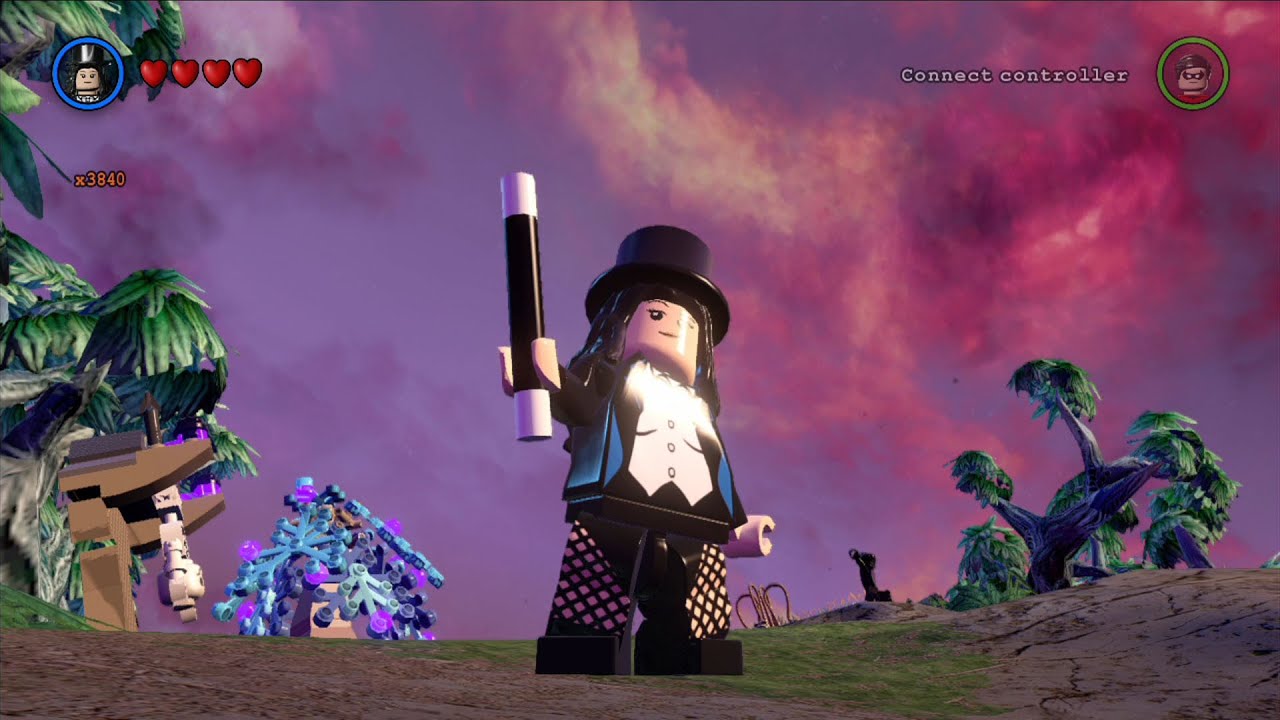 LEGO Batman 3: Beyond Gotham - Zatanna Free Roam Gameplay [HD]