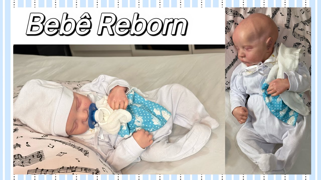 Bebê Reborn rn kit levi dormindo Faça a sua encomenda!