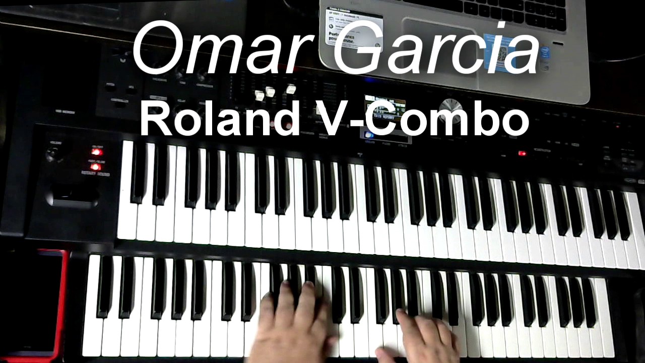 Cherry Pink and Apple Blossom White - Roland V-Combo - Omar Garcia