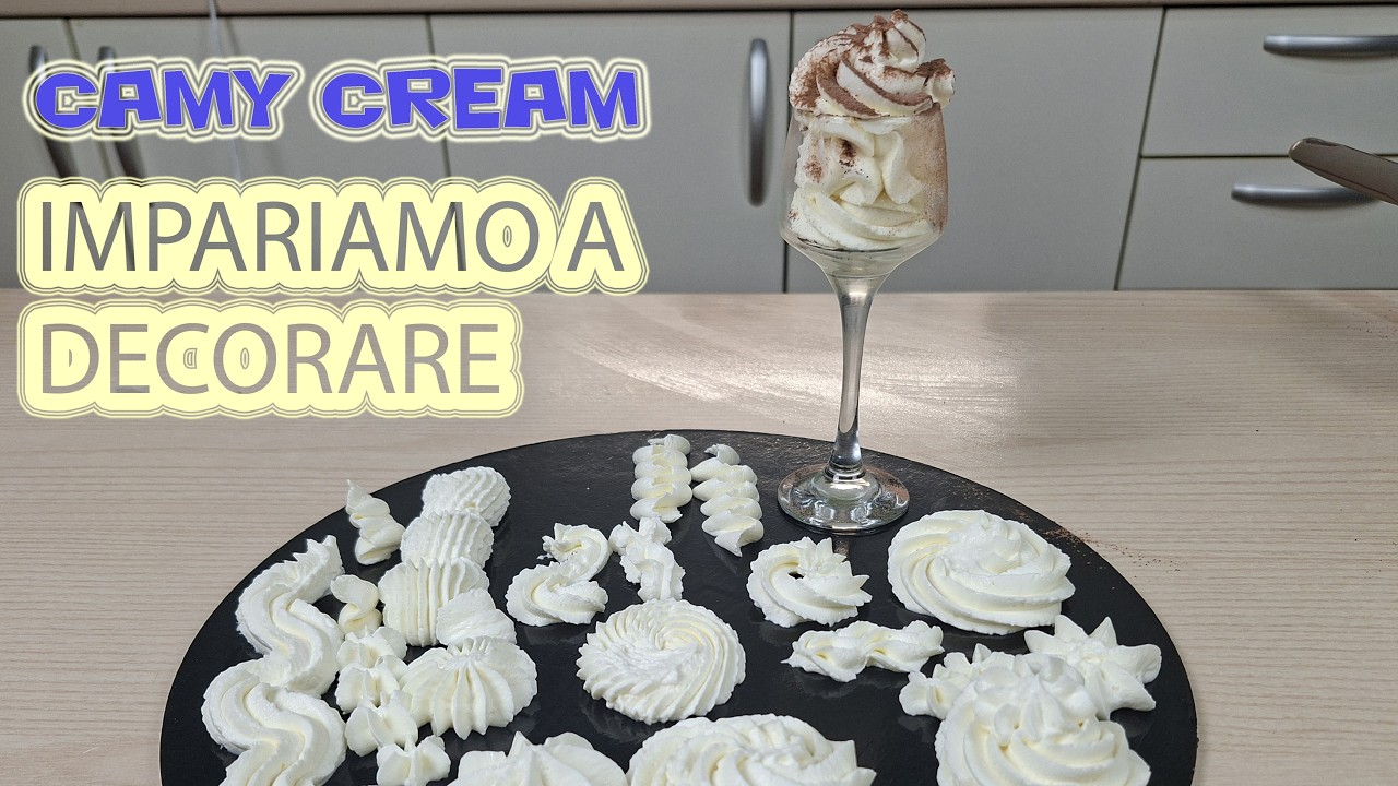 CAMY CREAM - La crema ideale per le decorazioni!