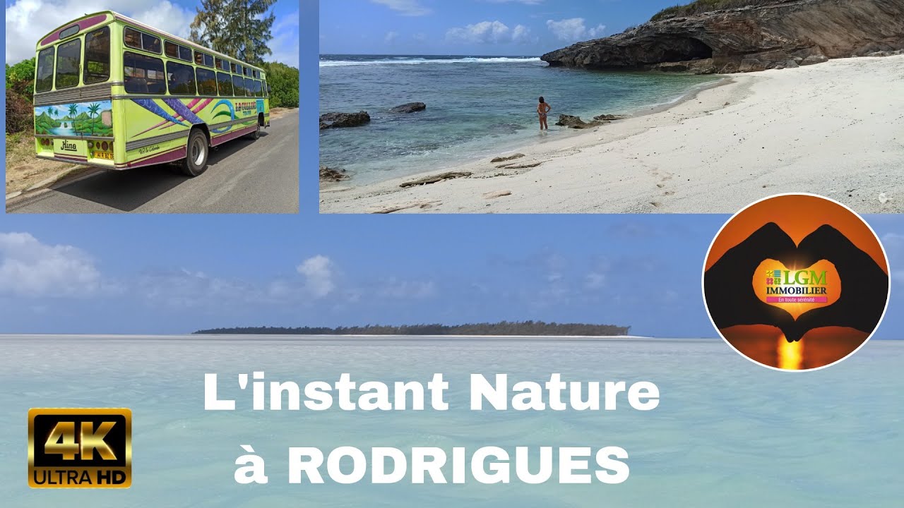 L'instant Nature à RODRIGUES archipel des Mascareignes   4K