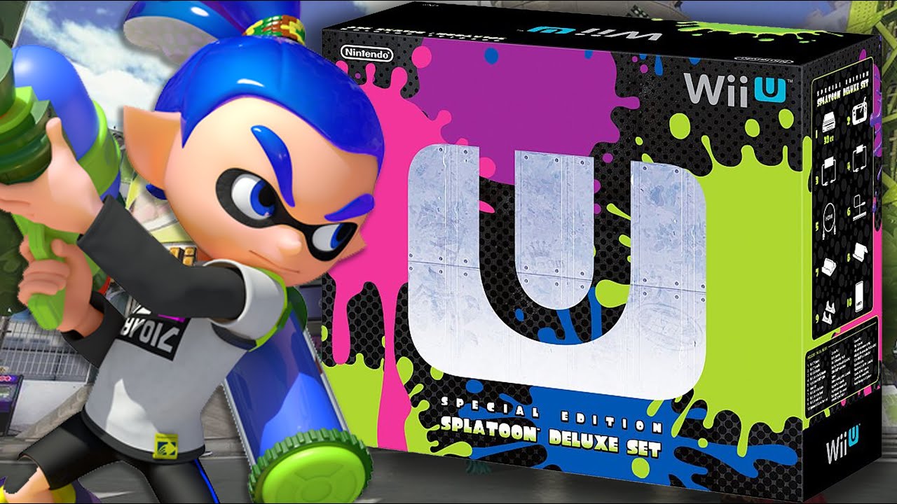 Wii U Splatoon Deluxe Set