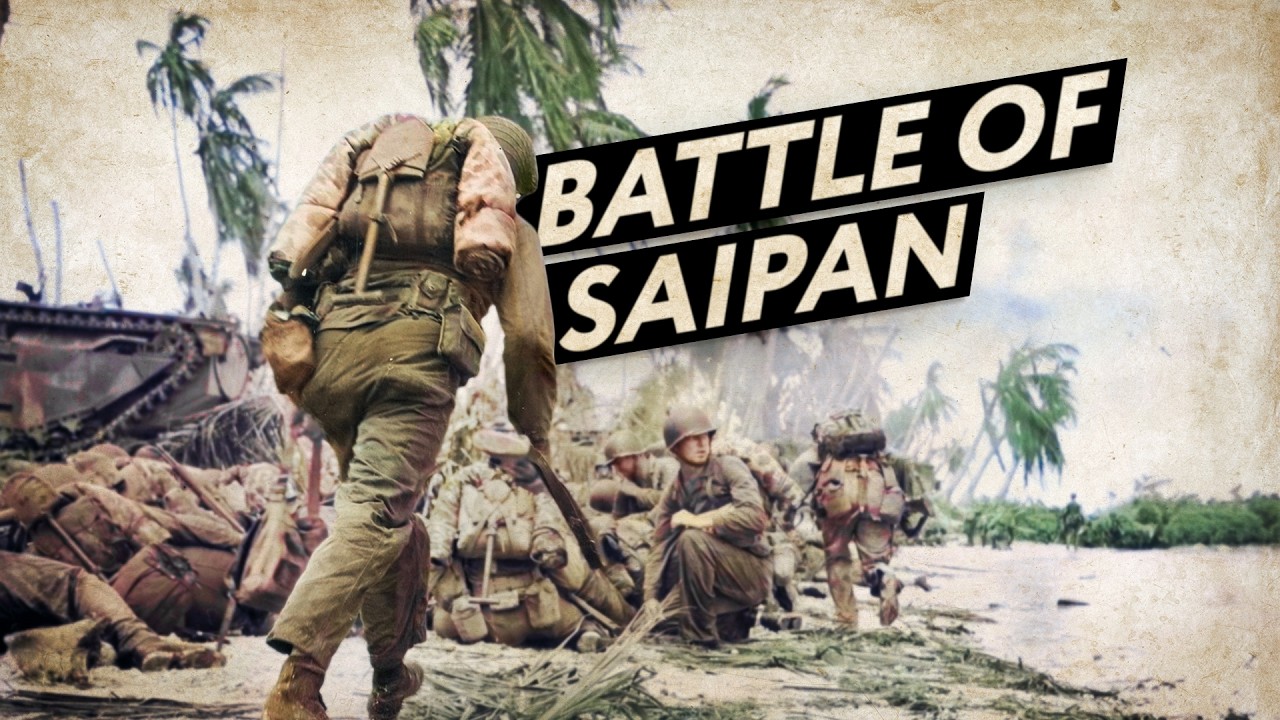 Battle of Saipan 1944: Total War in the Pacific (Documentary)