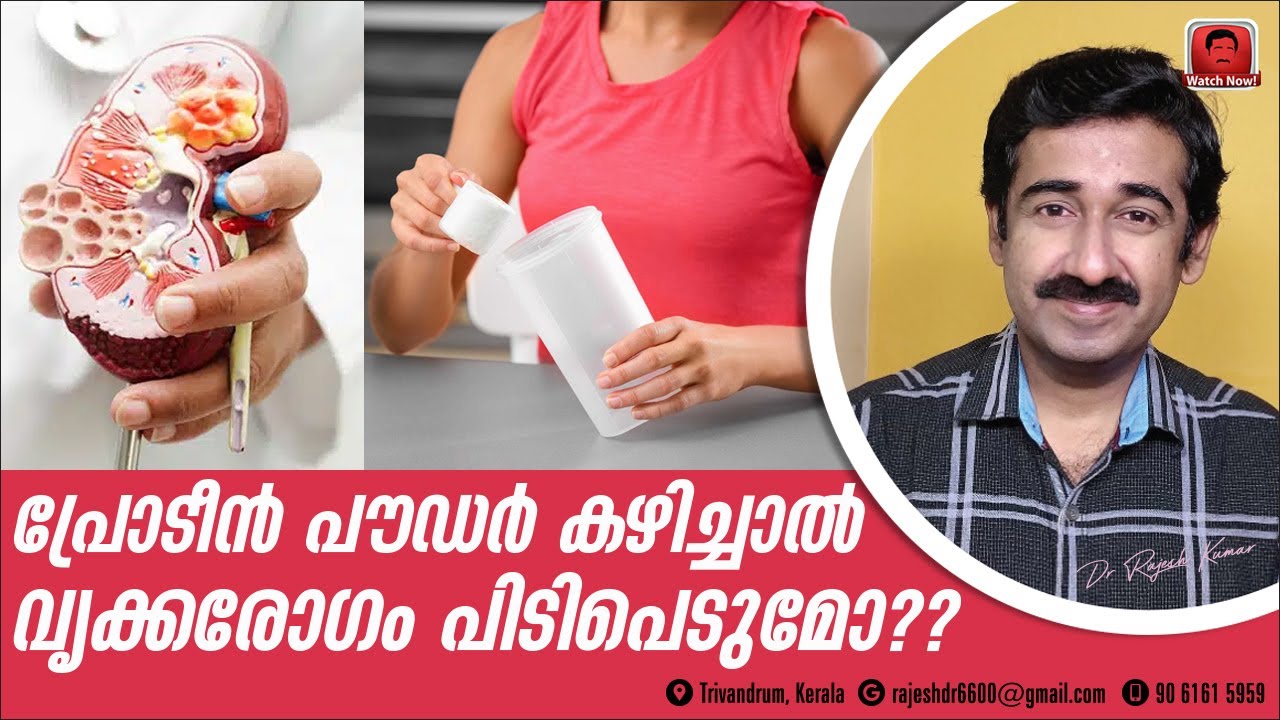 പ്രോട്ടീൻ പൗഡർ കഴിച്ചാൽ വൃക്കരോഗം പിടിപെടുമോ ? എന്താണ് ഈ പ്രോട്ടീൻ പൌഡർ? ഇത് കഴിക്കാമോ ?