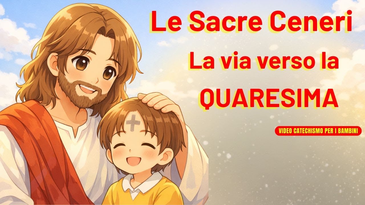 Perché Gesù ci mette la cenere? ✨ Le Sacre Ceneri spiegate ai bambini