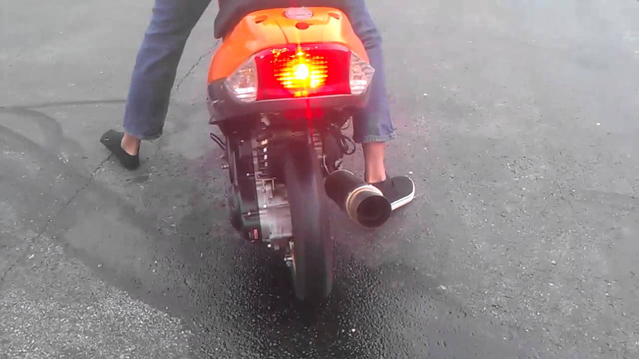 Moped burn out bored to 80cc