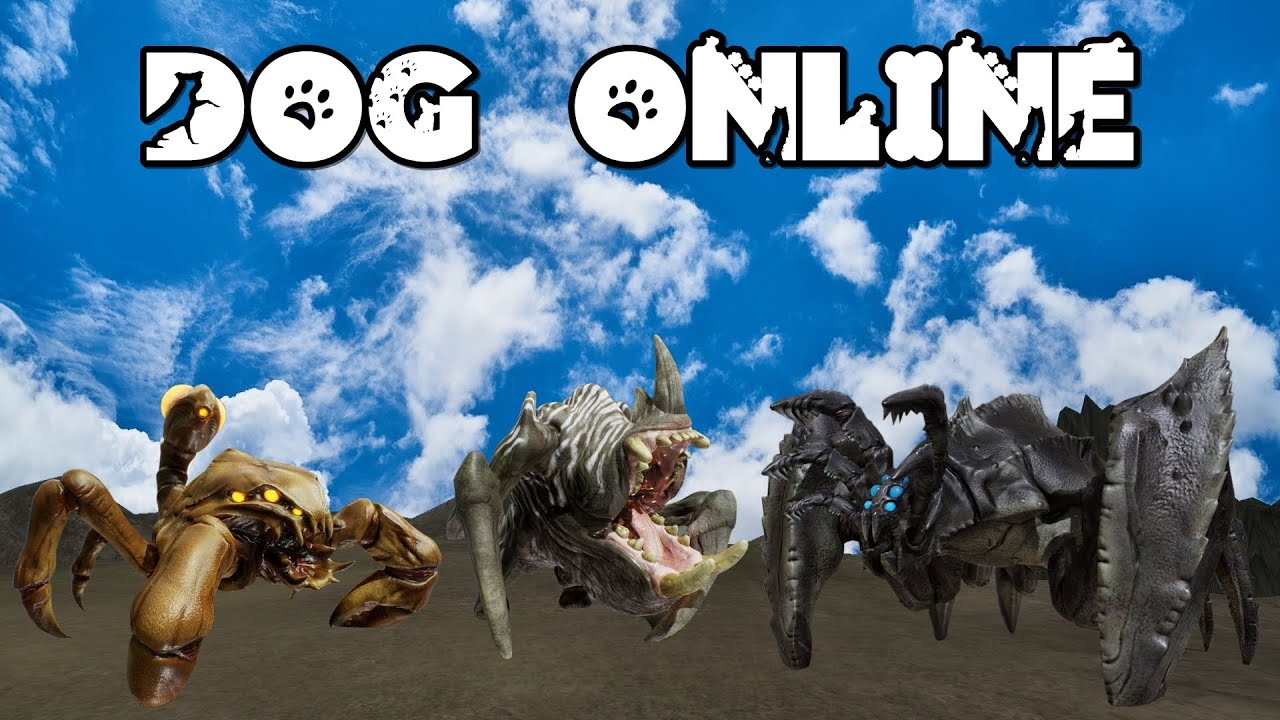 Onyscidus Boss Vs Big Monsters - Dog Online - Monster Virus - Funny Moments #11