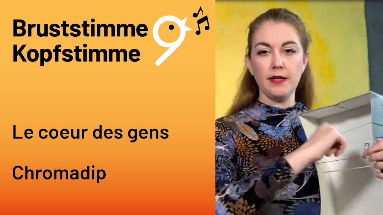Einsingen um 9 (27.2.24) mit Julia Schiwowa, Übungen zu Kopf- und Bruststimme