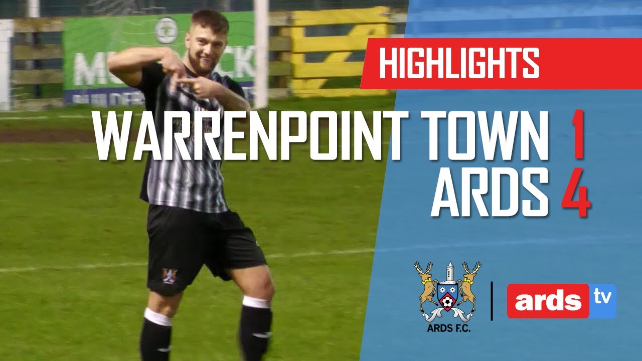 Warrenpoint Town 1 - 4 Ards - 26 Nov 22
