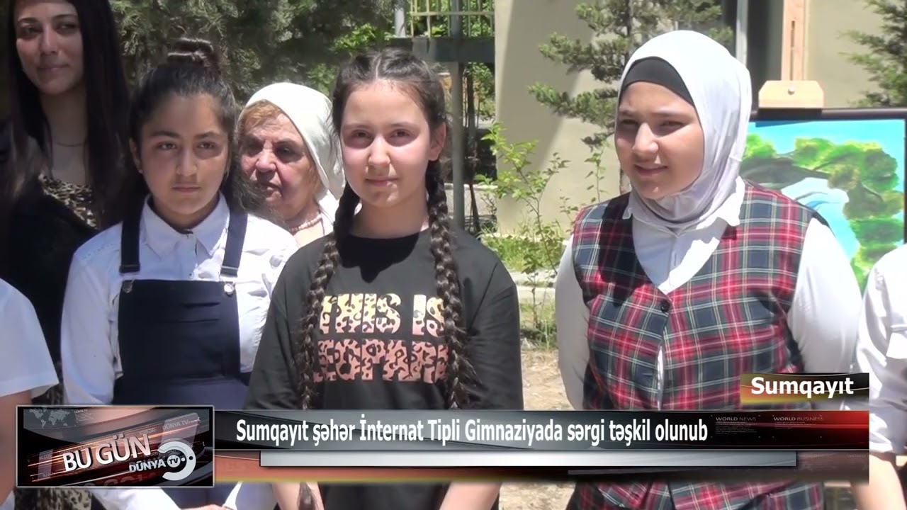 Sumqayıt şəhər İnternat Tipli Gimnaziyada sərgi təşkil olunub