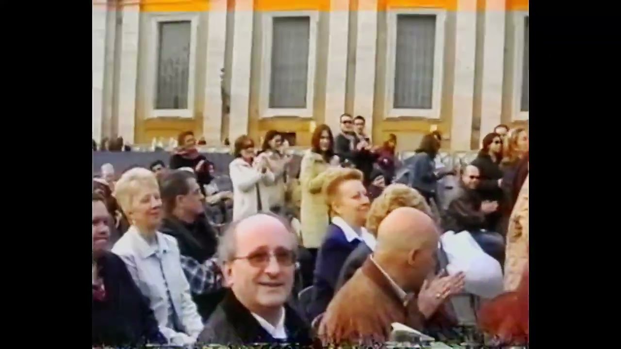 Orsomarso e la sua banda musicale…Udienza generale di Sua Santità Giovanni Paolo II°