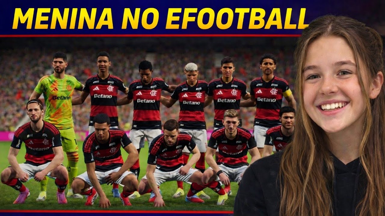 Partidaça No eFootball, MENINA NO EFOOTBALL 2026, Ps5.!