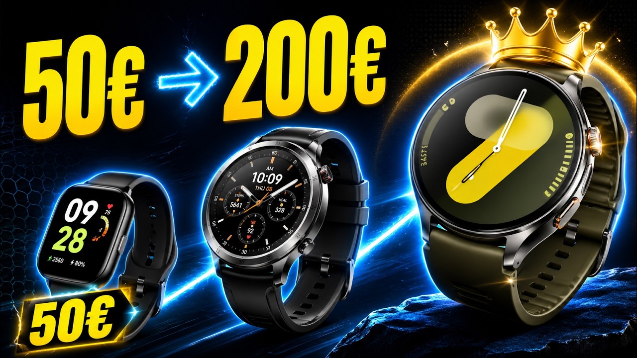 5 Smartwatches que SÍ vale la pena comprar en 2026 (con precio real en Amazon)