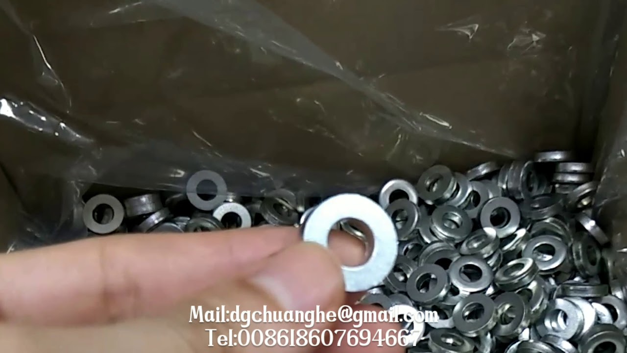 China high quality metal fasteners stainless steel flat washer Gasket