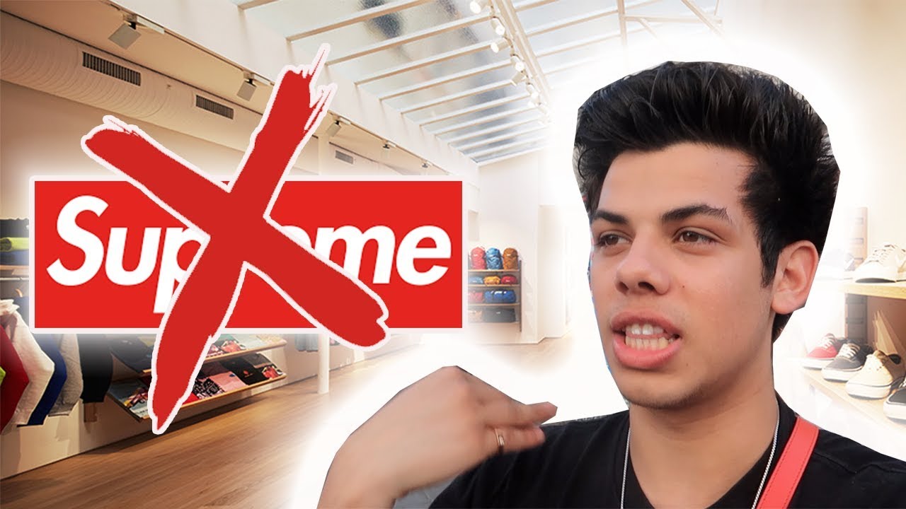Guy BANNED From Supreme Paris !