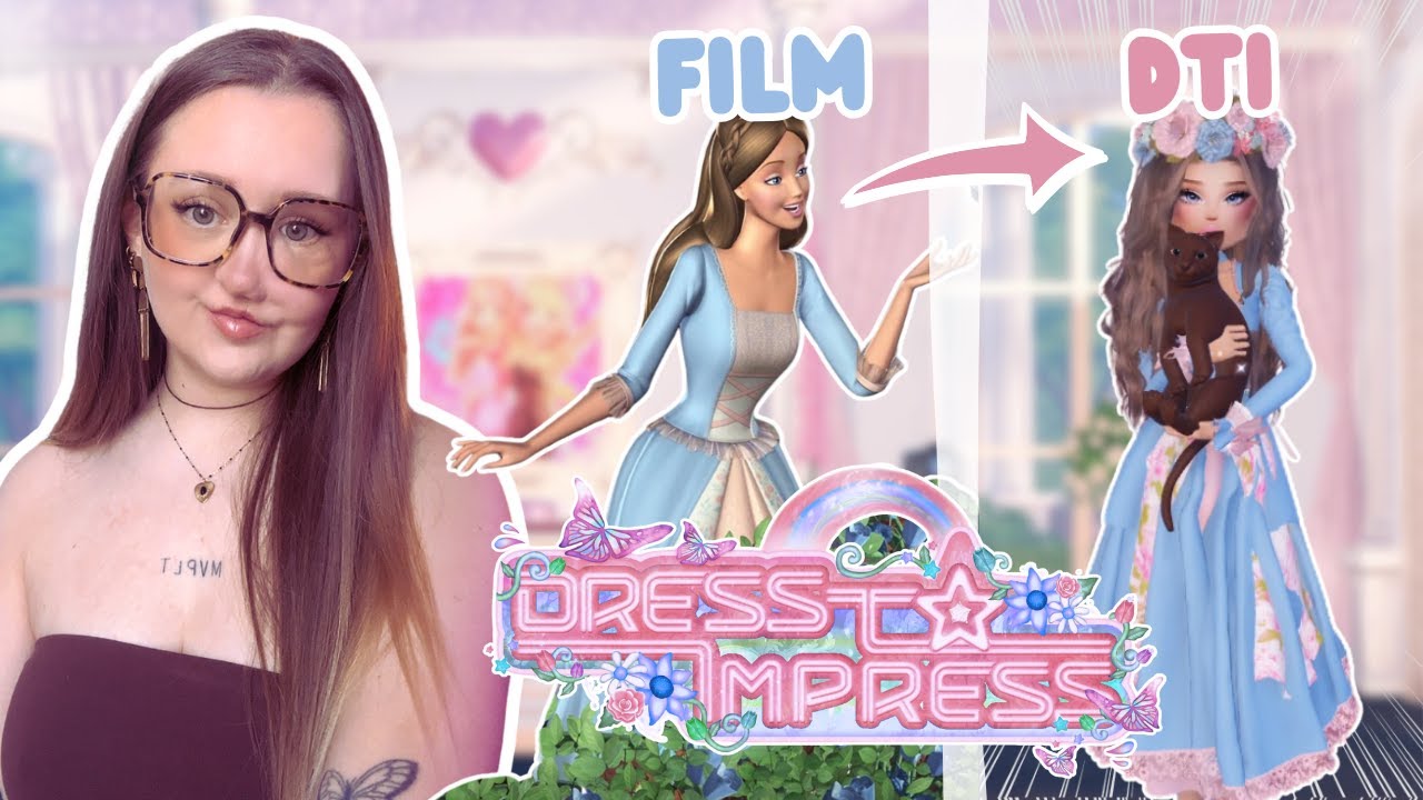 Reproduire BARBIE CŒUR DE PRINCESSE sur DRESS TO IMPRESS avec @MarionsunGaming ! (Roblox)