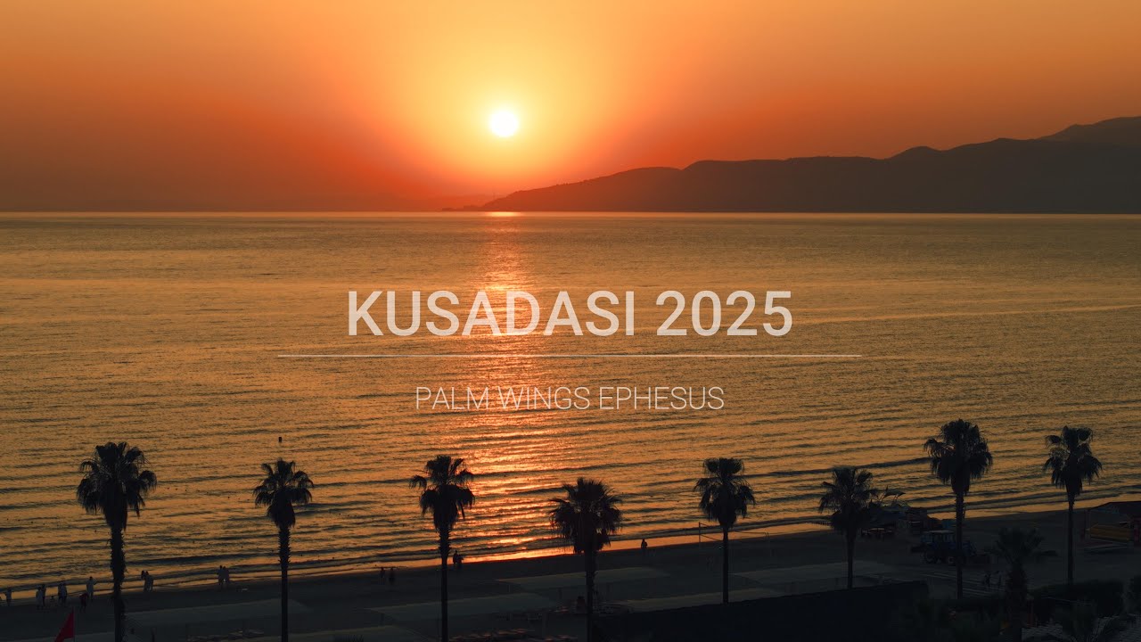 Cinematic Travel Video Kusadasi Turkey | Palm Wings Ephesus | FPV | Drone | 2025
