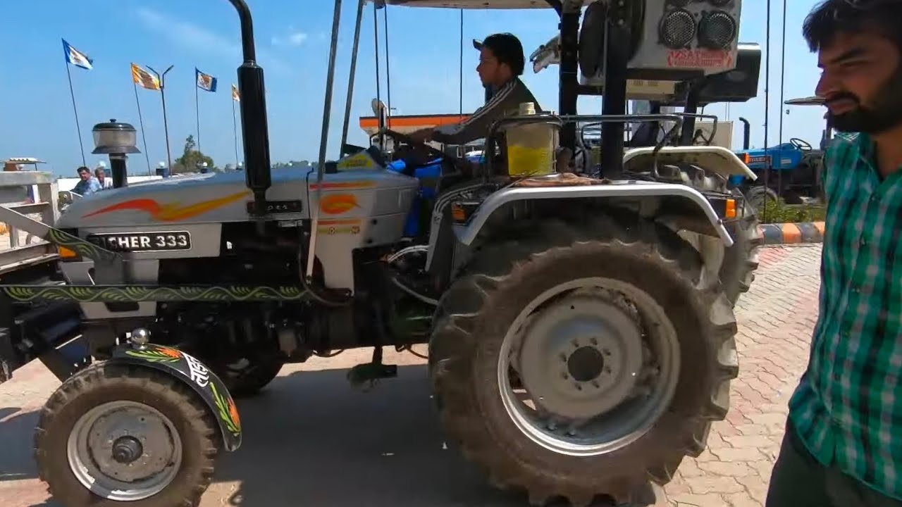 कैसा रहा डीजल में देख कर बताना एक बार। Eicher 333 tractor 2021 model road mileage test