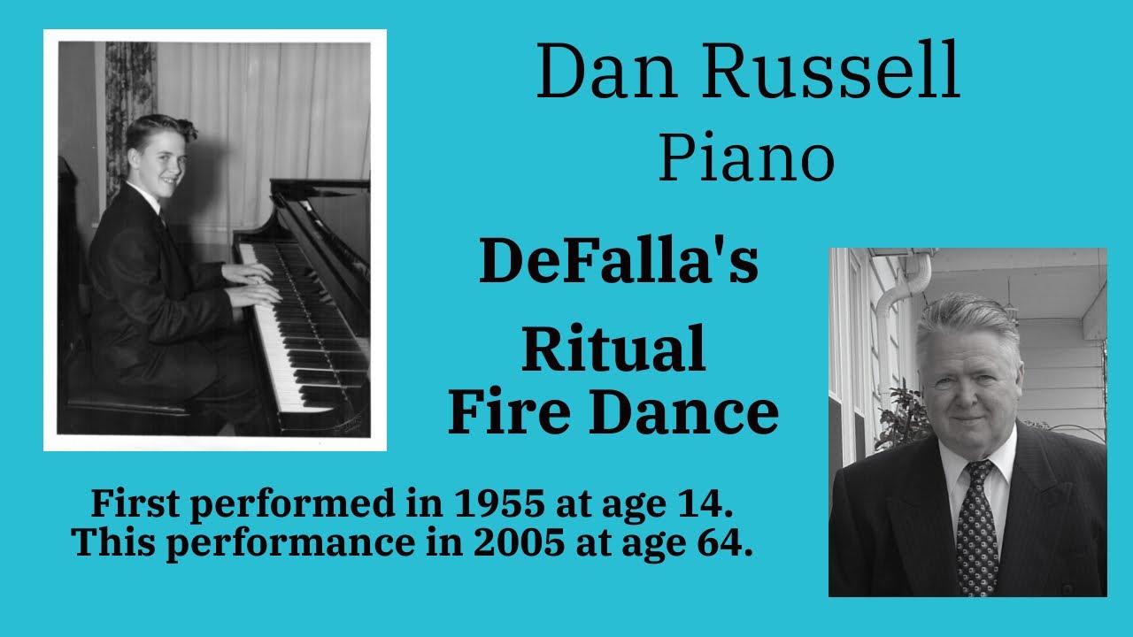 De Falla Ritual Fire Dance Dan Russell Piano