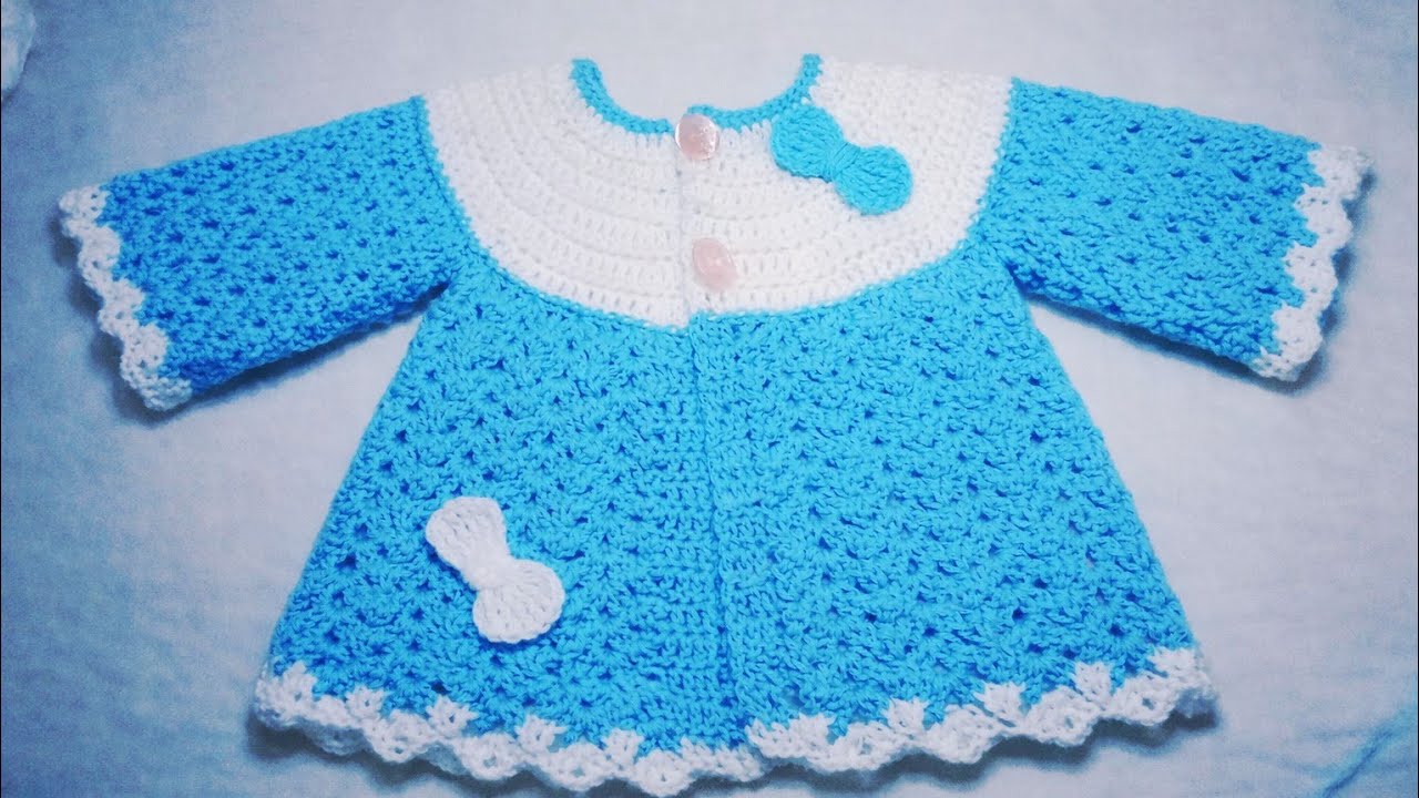Needle & Crochet is live with 3 to 6 months crochet baby frock, stay tuned 🧿💙🩵