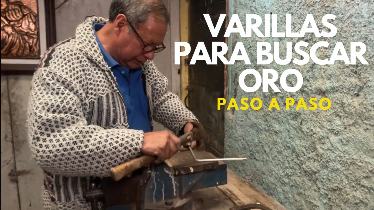 COMO HACER VARILLAS DE RADIESTESIA PARA BUSCAR TESOROS⚱️⚔️! PASO A PASO