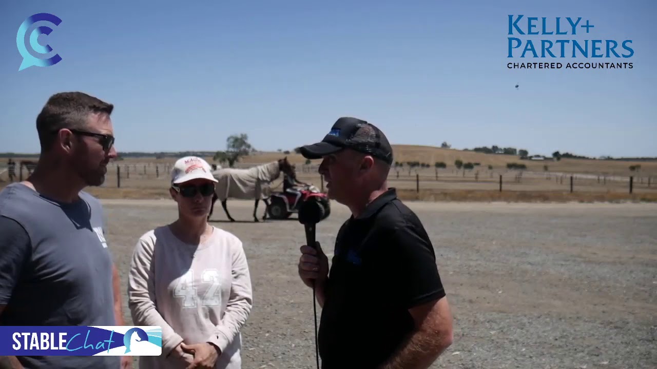 Stable Chat today from Emma Stewart and Clayton Tonkins property with thanks to Kelly Partners.