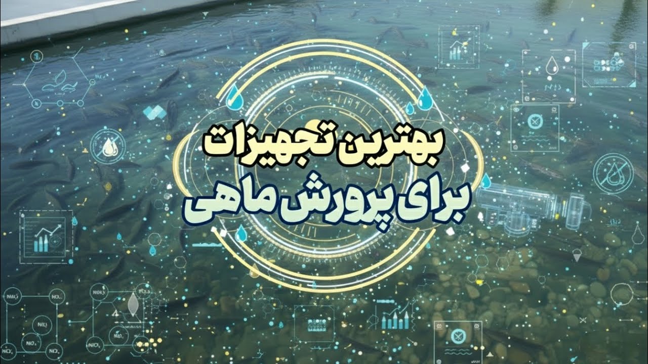 استخر پرورش ماهی مثل آینه شد! کاهش چشمگیر آمونیاک و جلبک با آب مغناطیسی|قوچان ۱۴۰۴ #پرورش_قزل_آلا🧲🐟✨
