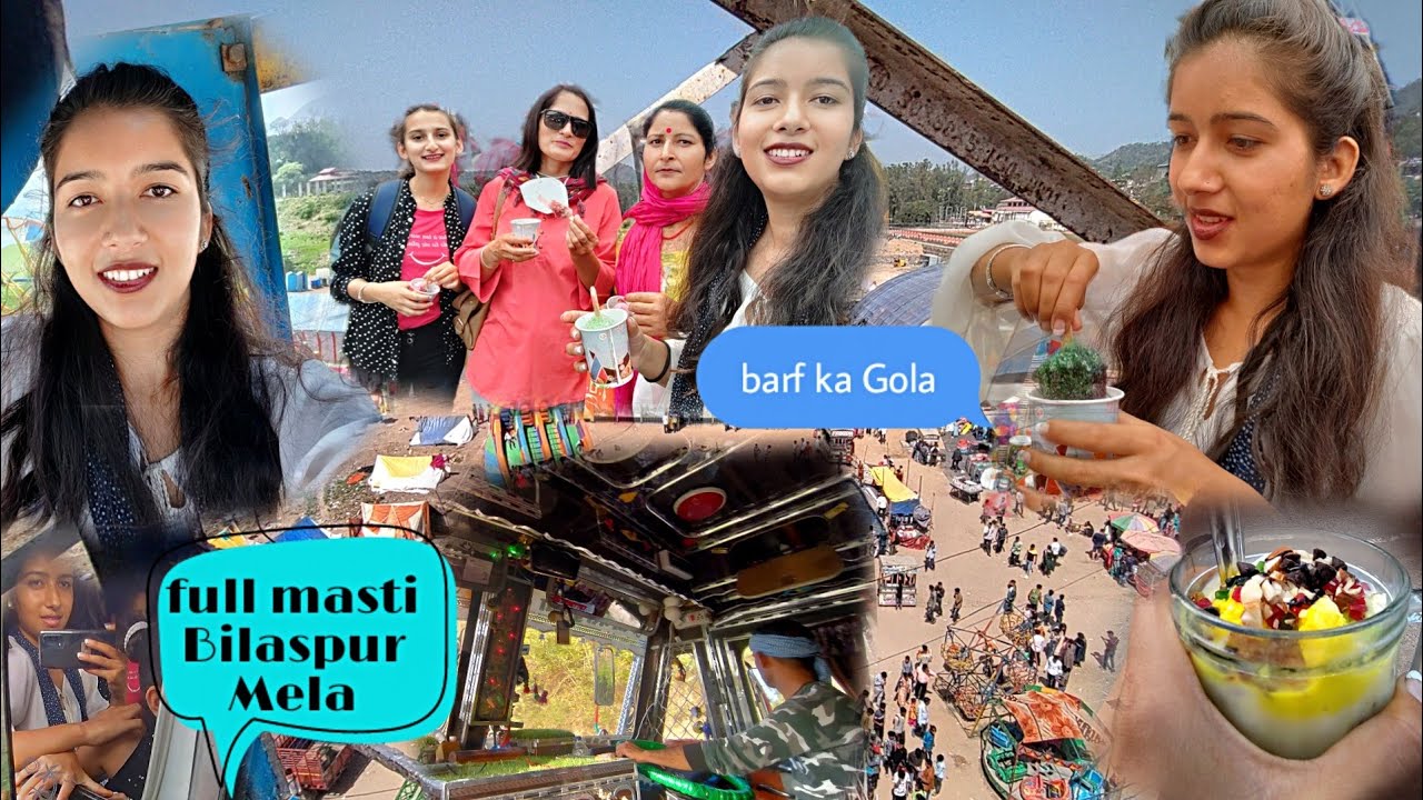 Etna enjoy kabhi ni kiya tha Bilaspur Mela 😂|| Barf ka Gola🥳 || wid family