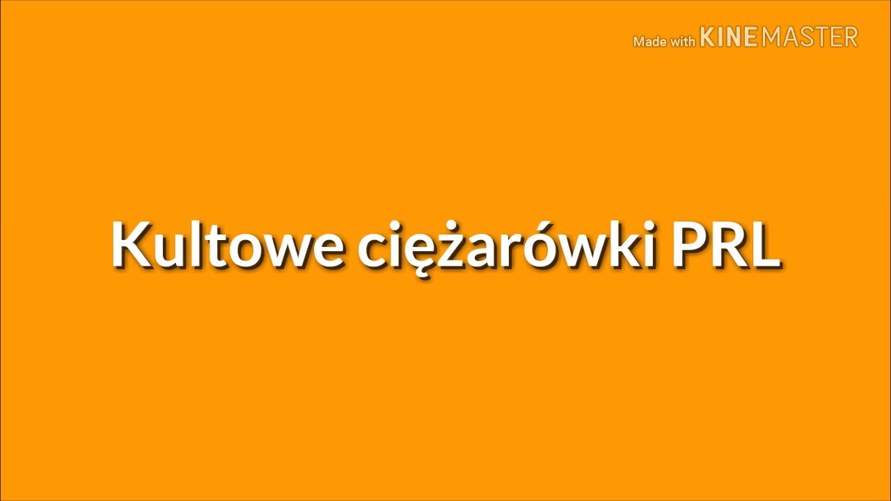 Kultowe ciężar&oacute;wki PRL