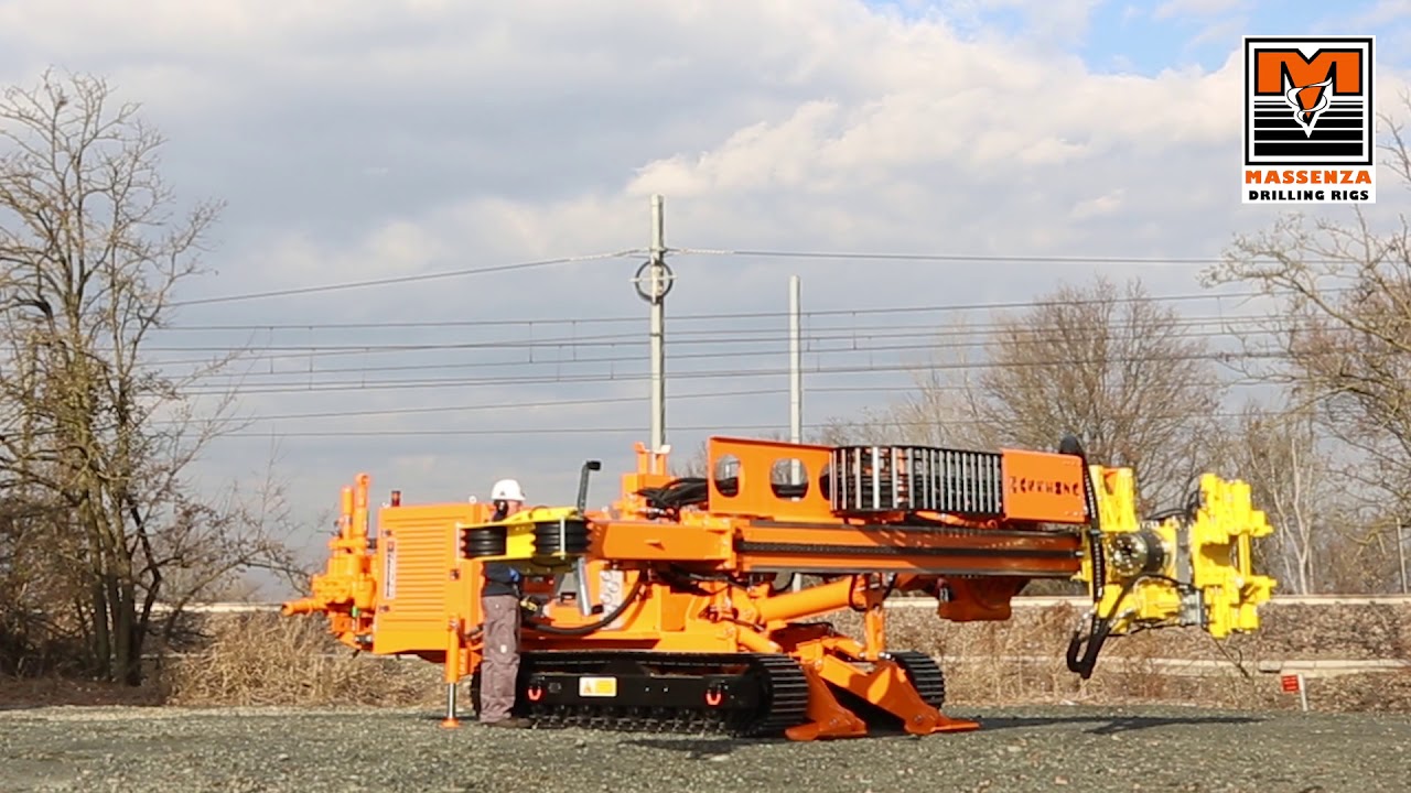 NEW MASSENZA MM8 FOR MICROPILES & DEEP CORING