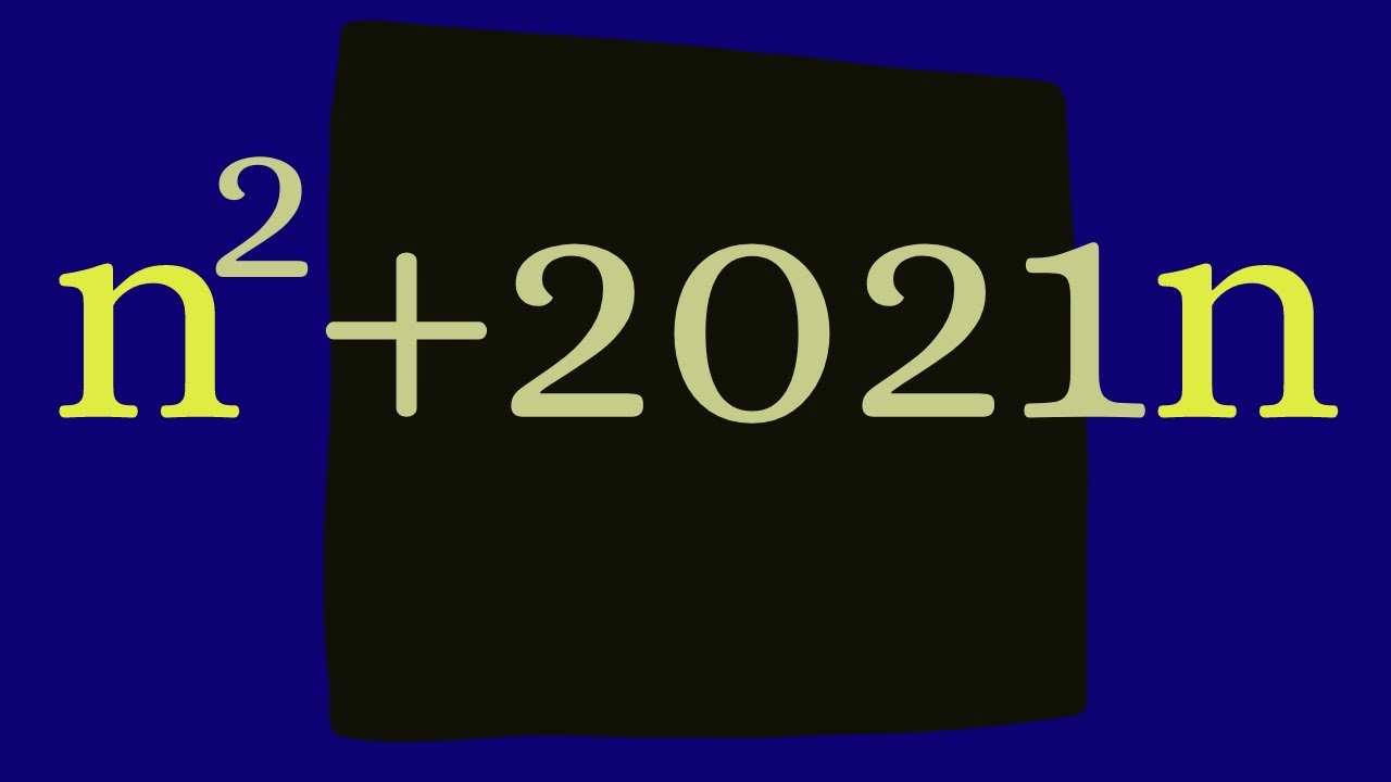 When is this a perfect square?