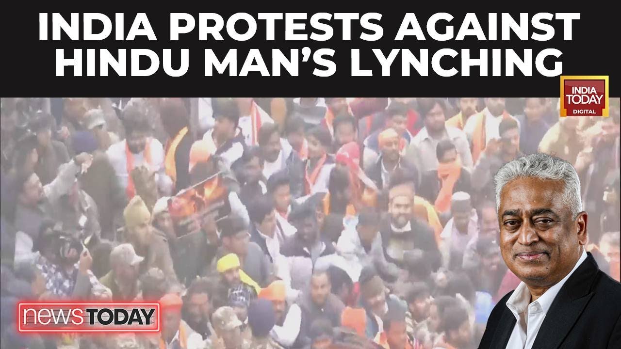 Watch: Protests Erupt In India Over Lynching Of Hindu Man Deepu Chandra Das In Bangladesh