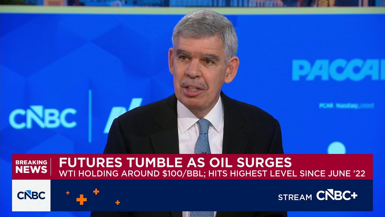 The global economy is subject to more violent and frequent shocks, says Mohamed El-Erian