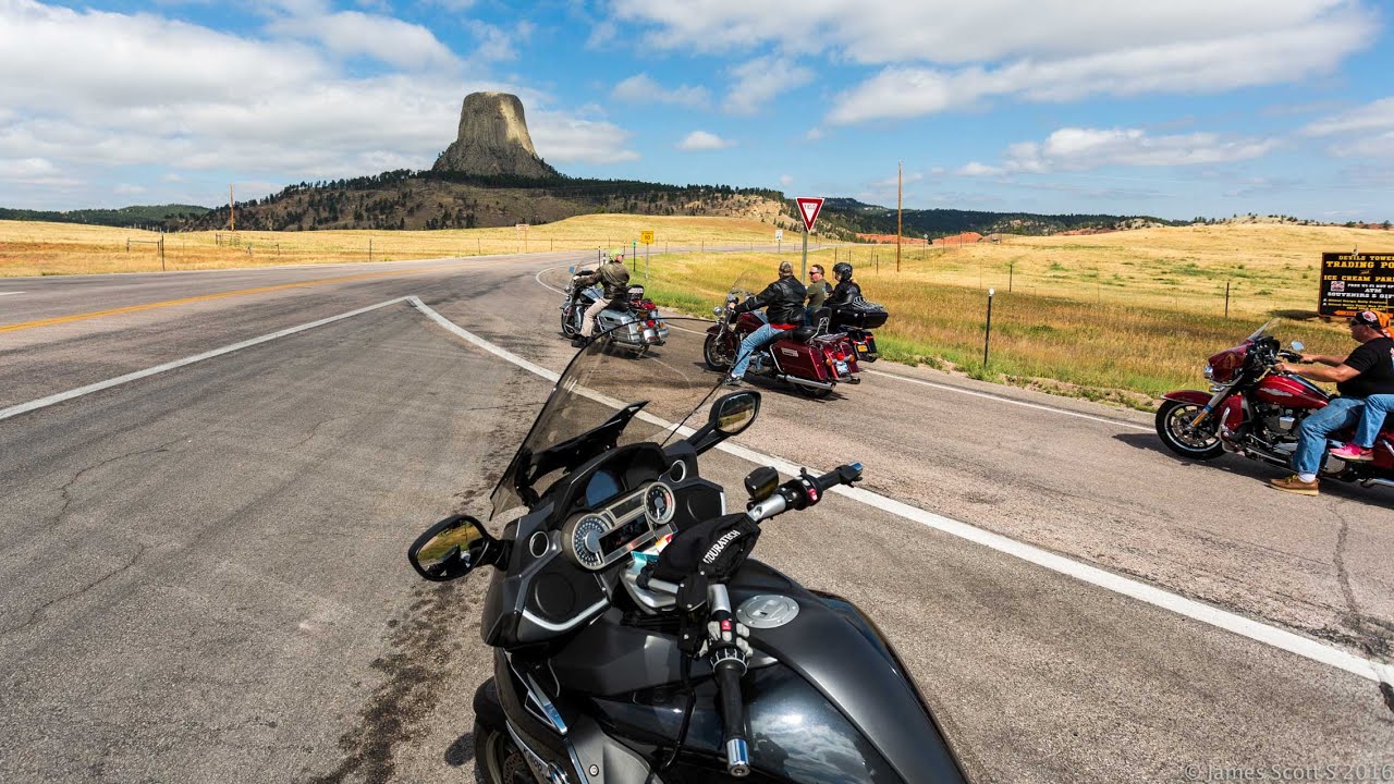 BMW K1600GTL - Devil's Tower to Bighorn